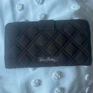 Vera Bradley Chocolate Brown Quilted  Wallet